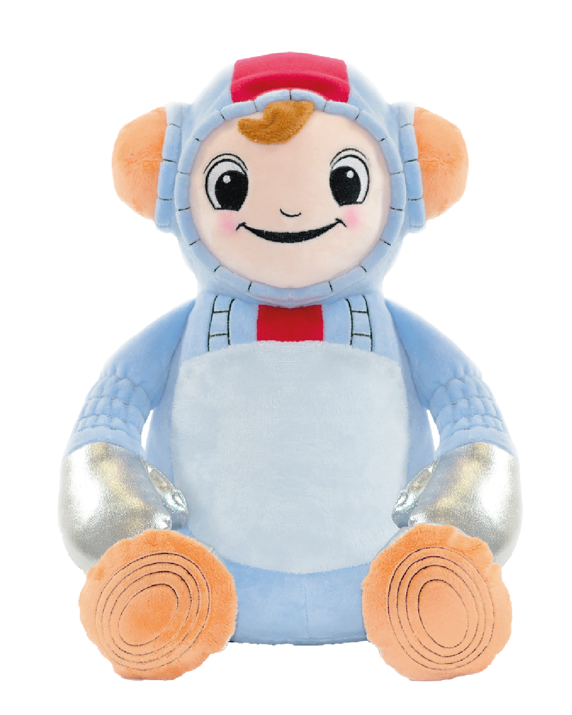 Gepersonaliseerde astronaut knuffel met geborduurde naam
