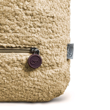 🧸 Teddy Rugzakje cream met Oortjes – Gepersonaliseerd met Naam