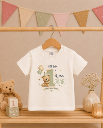 T-shirt "Ik ben 1 jaar!"