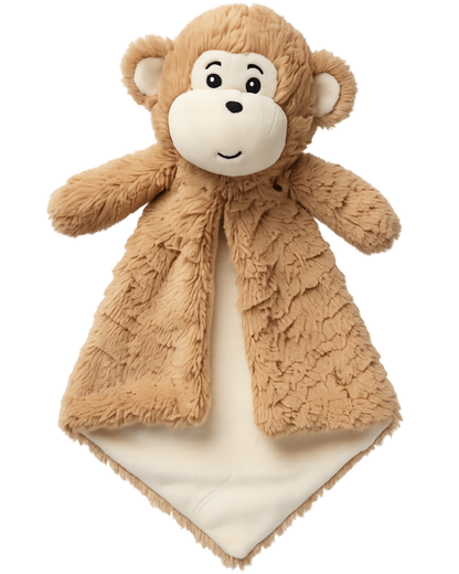Aap Knuffeldoekje Naam – Geborduurd Baby- & Kraamcadeau