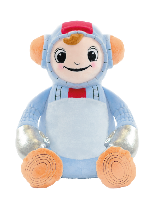 Gepersonaliseerde Astronaut Knuffel met Naam – Geborduurd