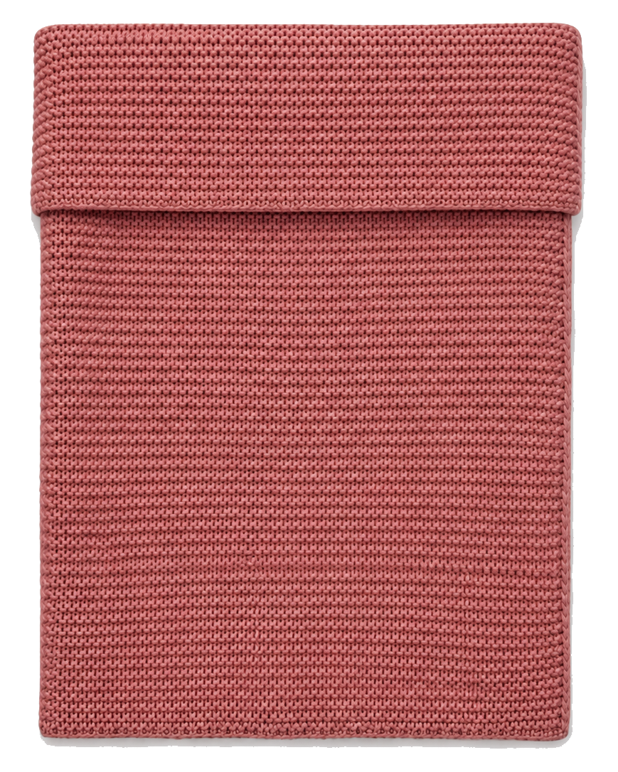 Babydeken met Naam en Icoontje Geborduurd – Antique Pink
