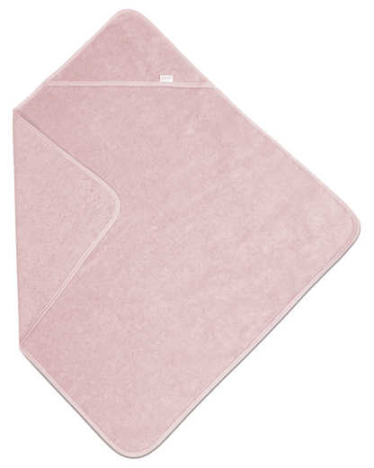 Badcape met naam - Blush