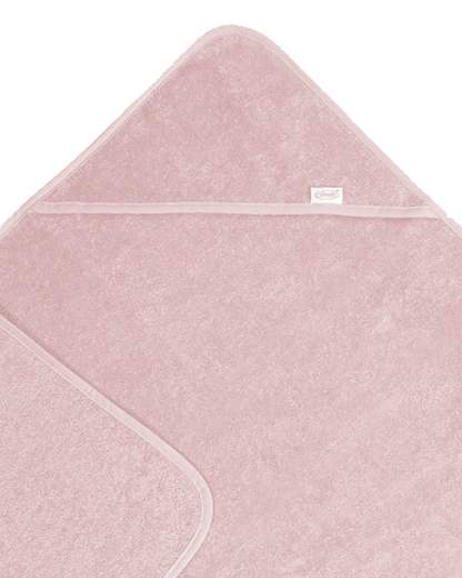 Badcape met naam - Blush