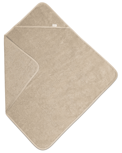 Badcape met naam - Cream