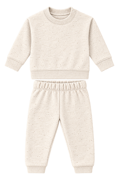 Baby Joggingpakje met Naam — Eco Heather