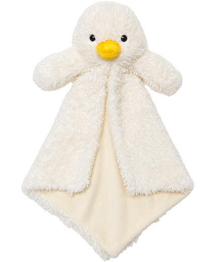 Eend Knuffeldoekje Naam – Geborduurd Baby- & Kraamcadeau