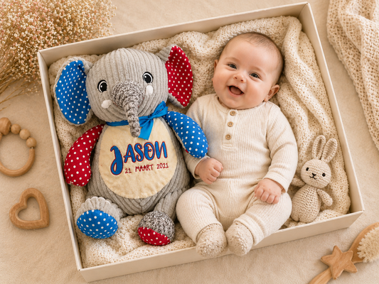 Olifant Knuffel II met Naam