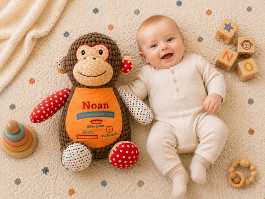 Aap Knuffel met Naam