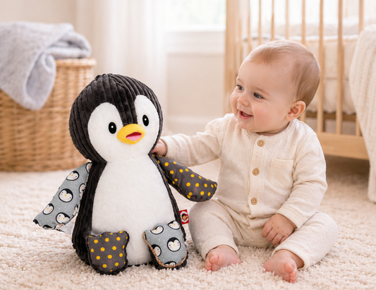 Pinguin Knuffel met Naam