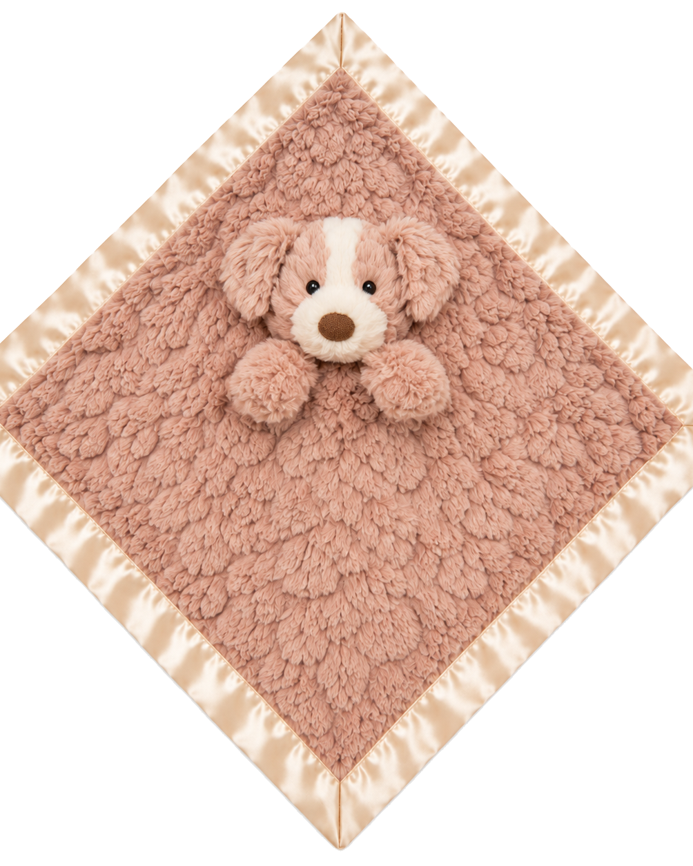 Hond Knuffeldoekje Naam – Geborduurd Baby- & Kraamcadeau