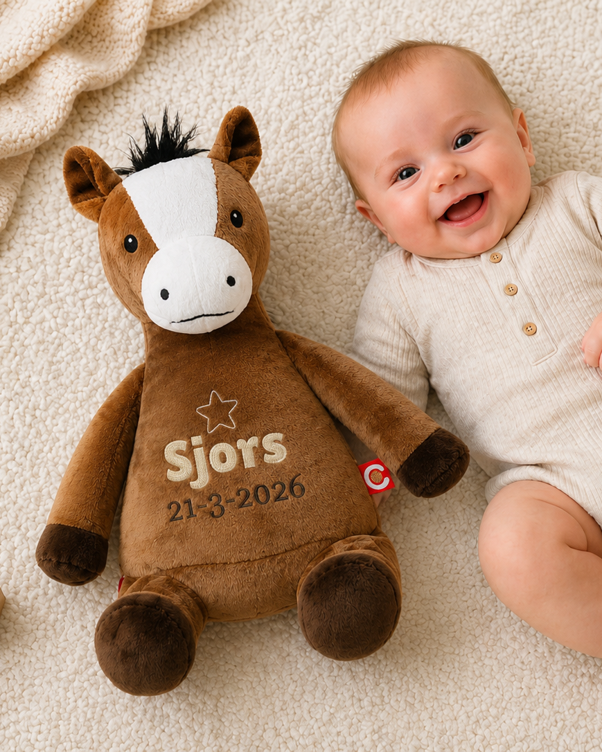 Paard Knuffel met Naam
