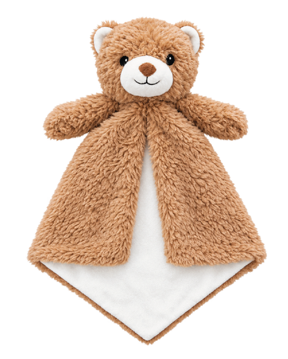 Knuffelbeer Knuffeldoekje Naam – Geborduurd Baby- & Kraamcadeau