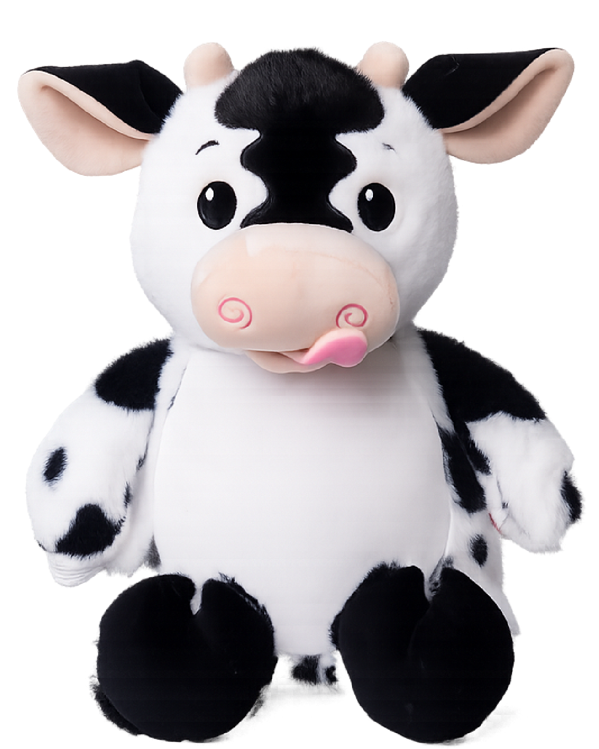 Koe knuffelset met Naam - Knuffel & Knuffeldoekje