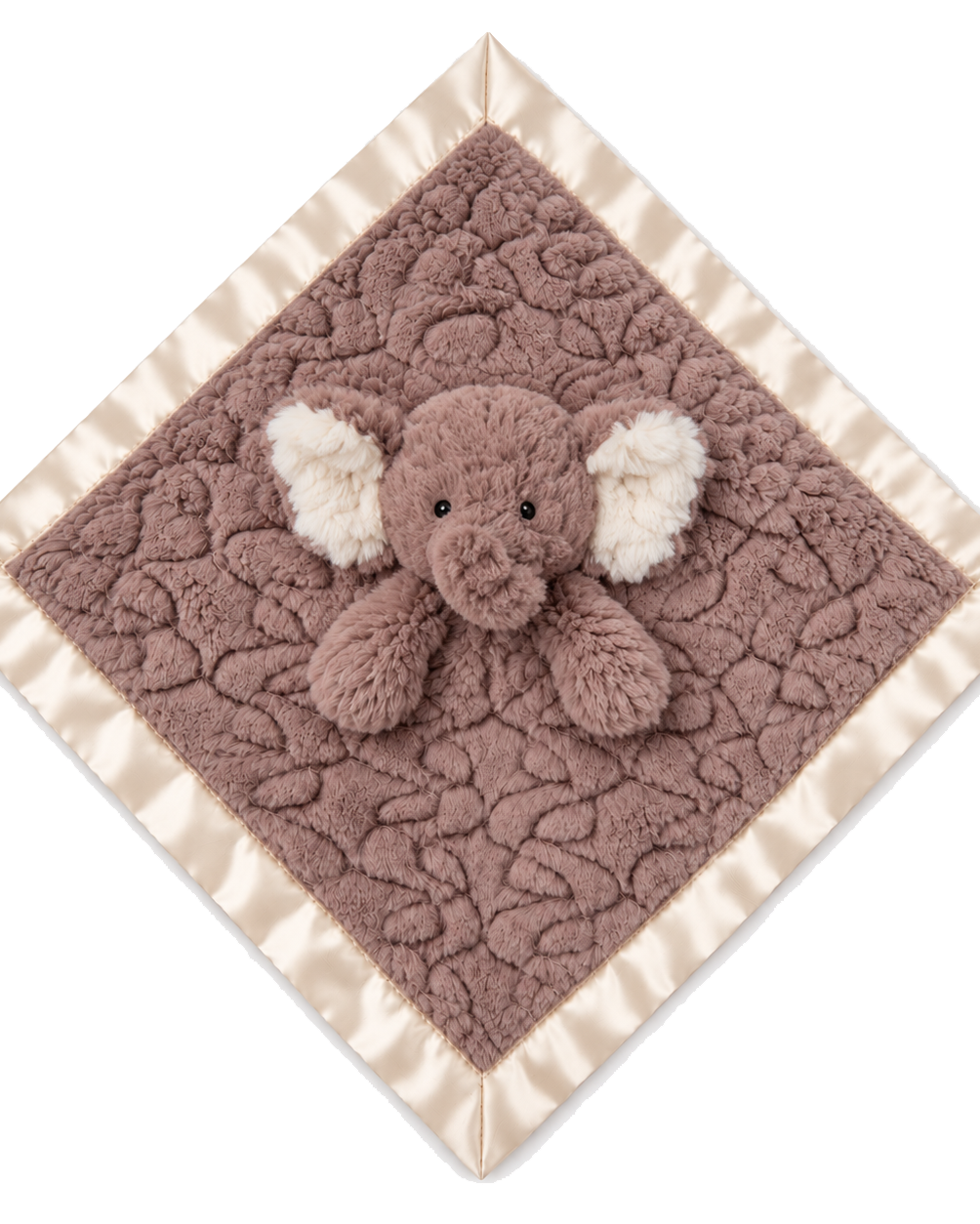 Olifant Knuffeldoekje Naam – Geborduurd Baby- & Kraamcadeau