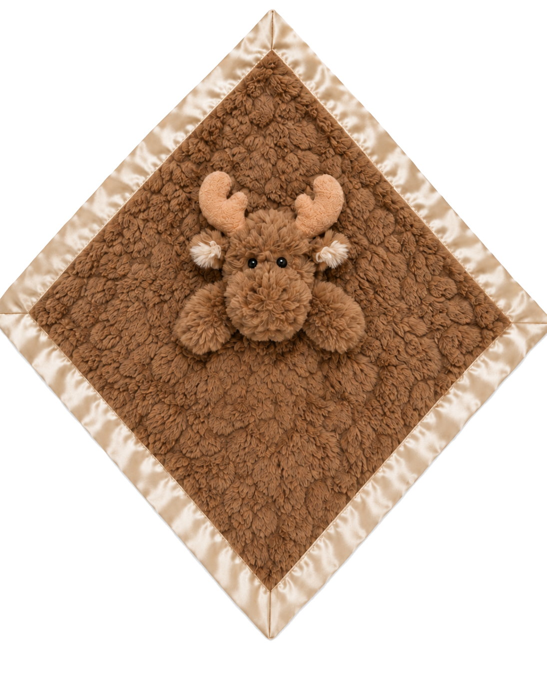 Rendier Knuffeldoekje Naam – Geborduurd Baby- & Kraamcadeau