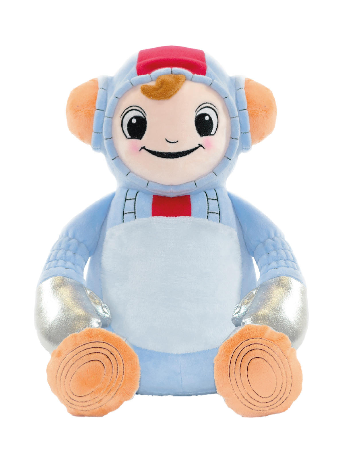 Gepersonaliseerde astronaut knuffel met geborduurde naam
