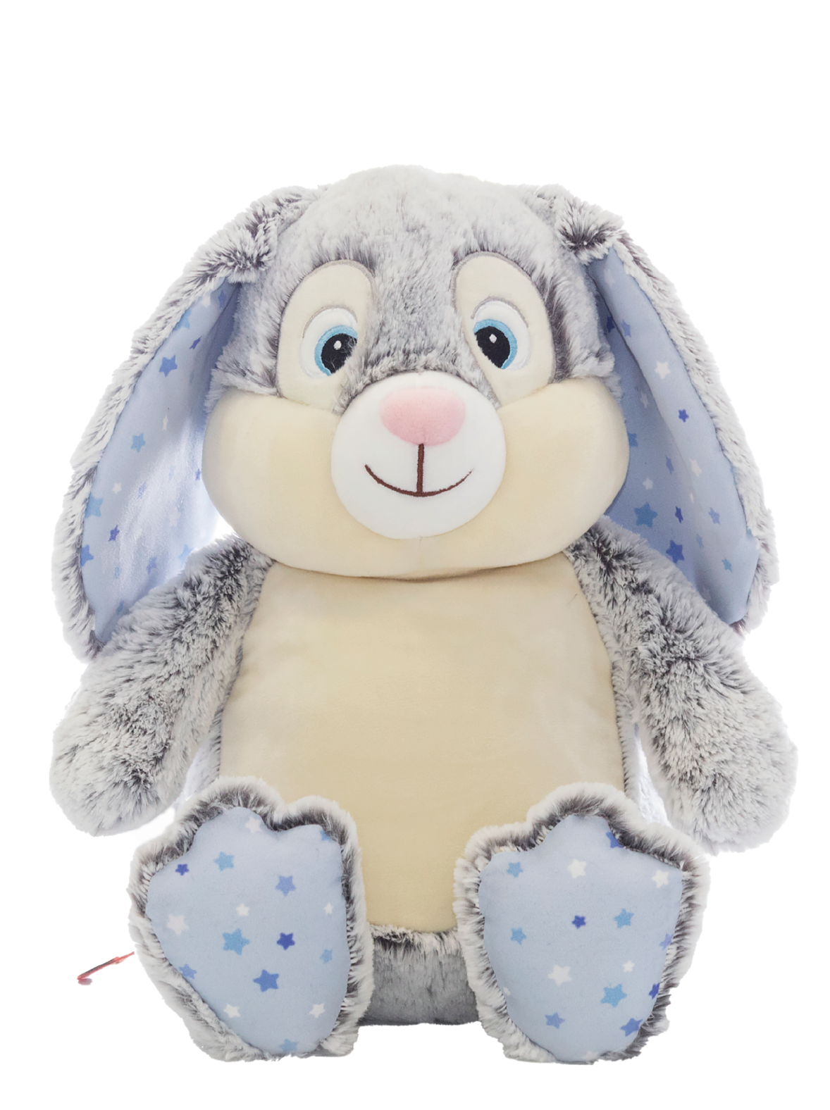 Gepersonaliseerde konijn knuffel met geborduurde naam