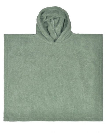 Baby Badponcho met Naam — Stone Green