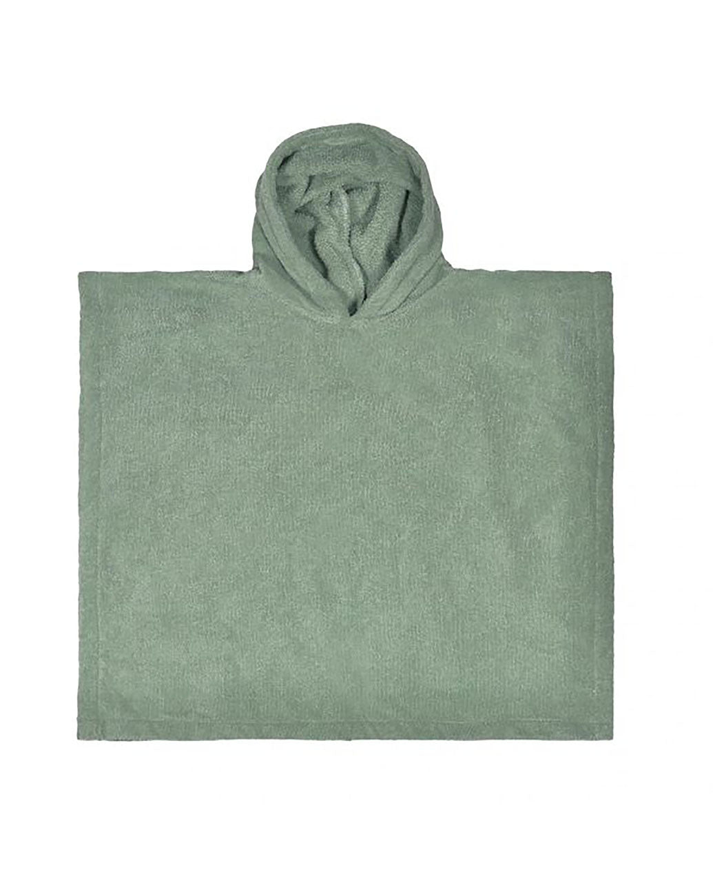Badponcho met Naam — Stone Green